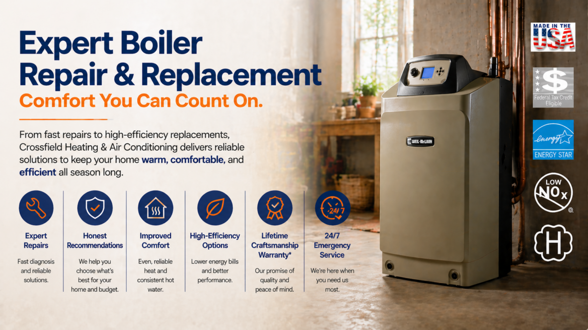 Expert Boiler Repair & Replacement in Rochester, NY