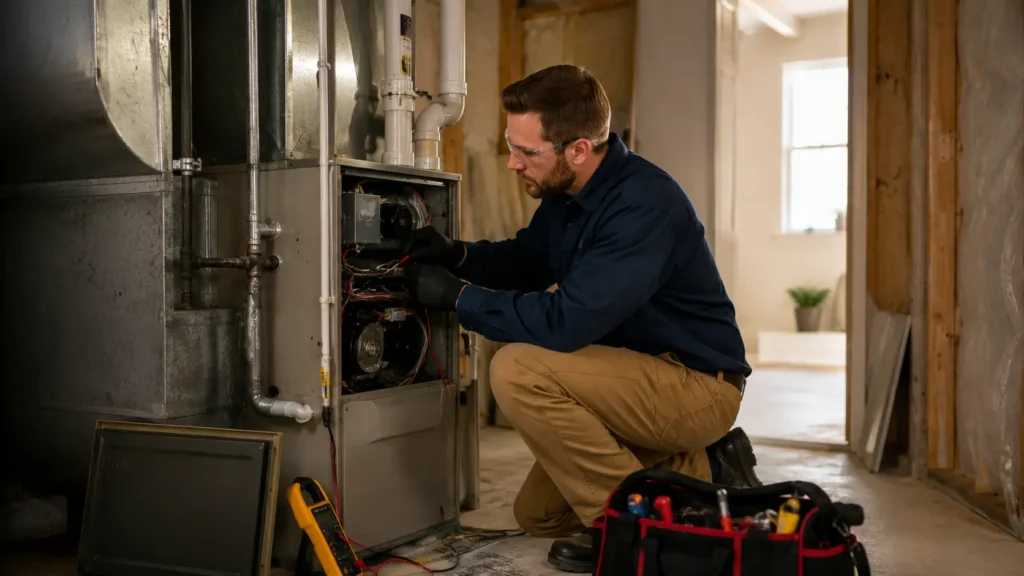 Make furnace repair simple with Crossfield
